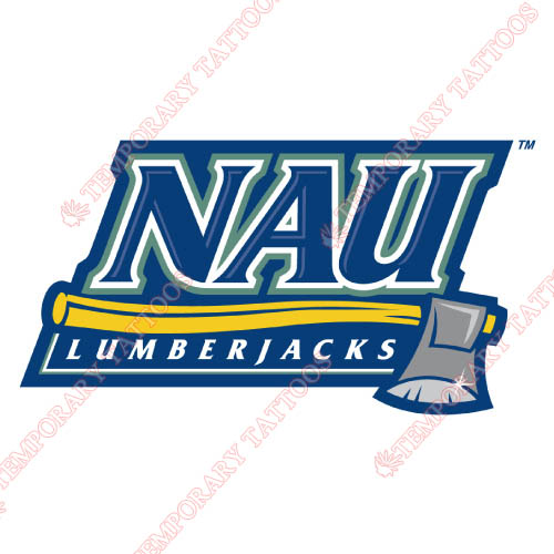Northern Arizona Lumberjacks Customize Temporary Tattoos Stickers NO.5641